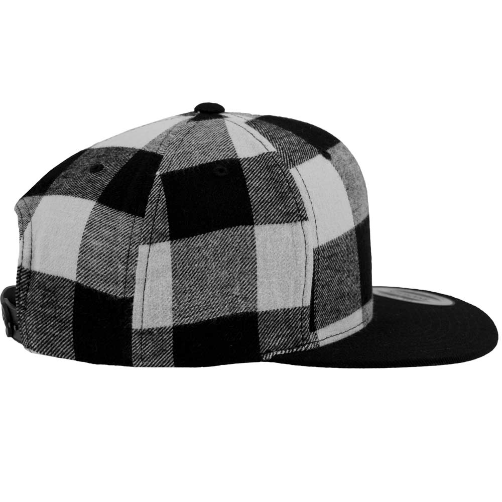 Checked Flanell Snapback Cap mit gesticktem "Rangers Logo"