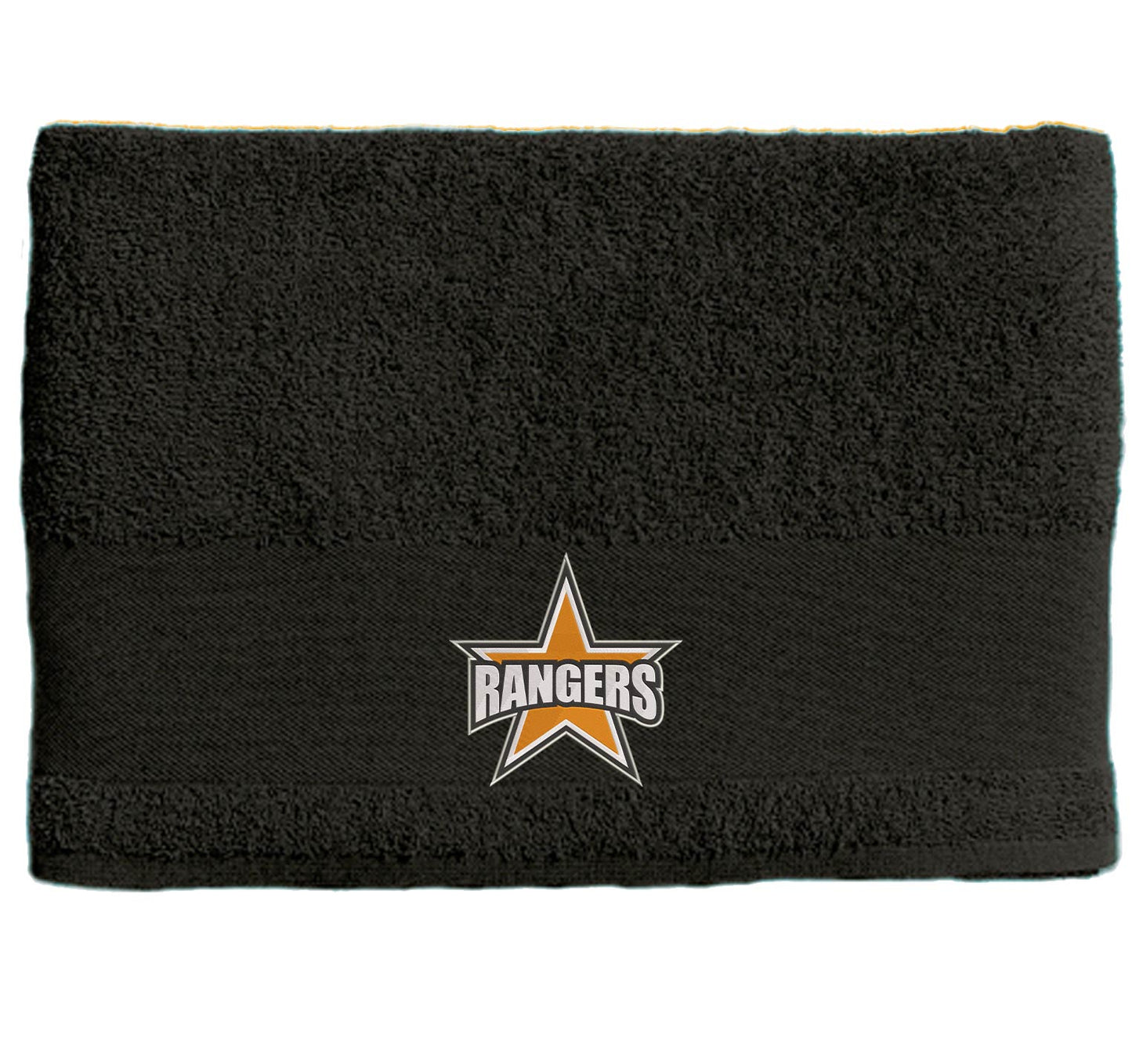Handtuch (50x100cm) in schwarz oder orange