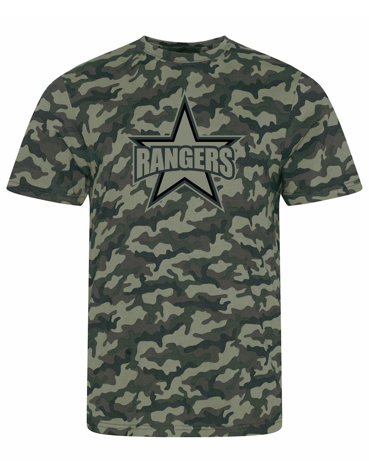 Unisex T-Shirt "Camo Logo Salut"
