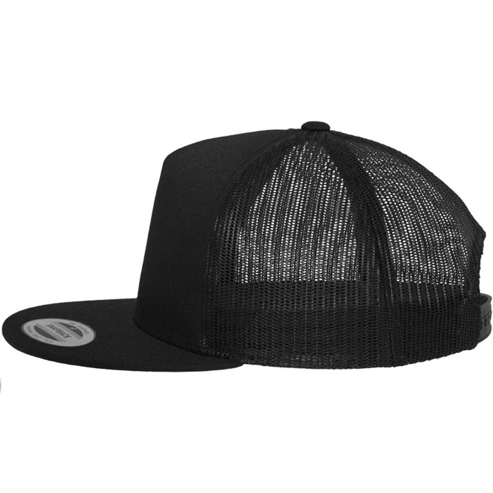 Classic Trucker schwarz mit gesticktem "Rangers Logo"