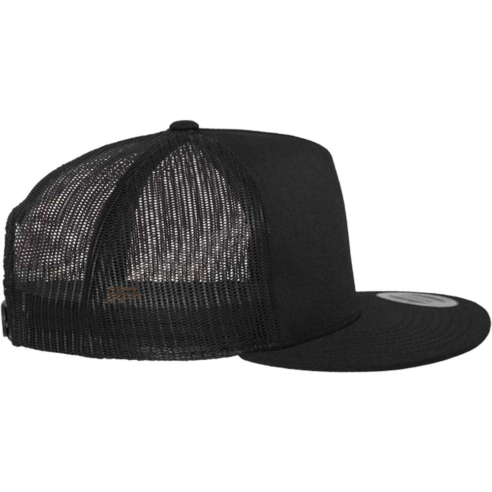 Classic Trucker schwarz mit gesticktem "Rangers Logo"