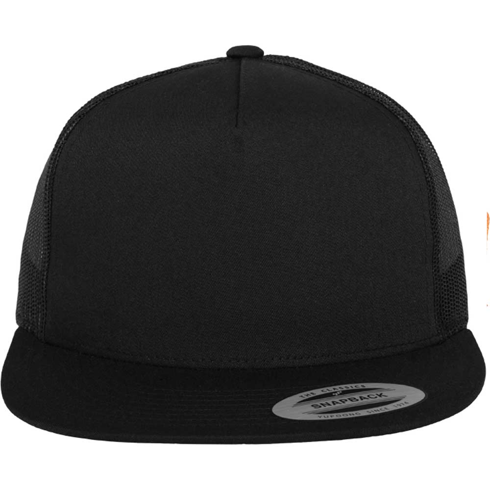 Classic Trucker schwarz mit gesticktem "Rangers Logo"