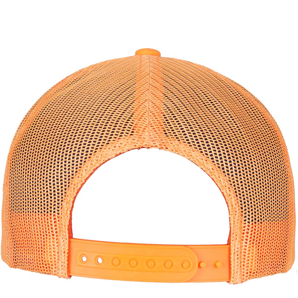 Neon Retro Trucker neon-orange mit gesticktem "Rangers Logo"