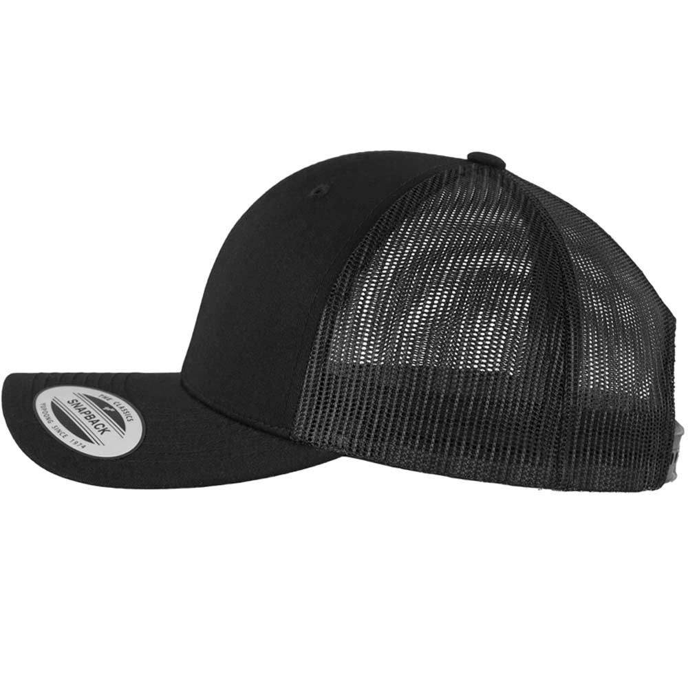 Retro Trucker schwarz mit gesticktem "Rangers Logo"