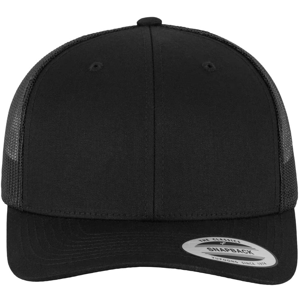 Retro Trucker schwarz mit gesticktem "Rangers Logo"